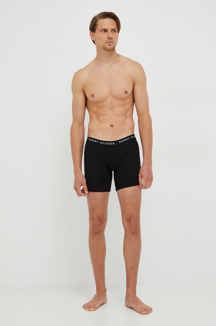 Oblečenie Boxerky Tommy Hilfiger (3-pak) UM0UM02204.PPYY čierna