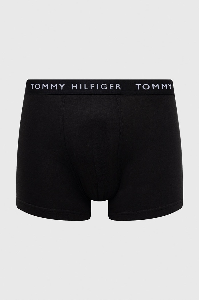 Tommy Hilfiger boxeralsó (3 db) nyomtatásos fekete UM0UM02204.PPYY
