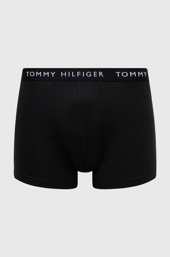 Tommy Hilfiger boxeralsó (3 db) nyomtatásos fekete UM0UM02204.PPYY