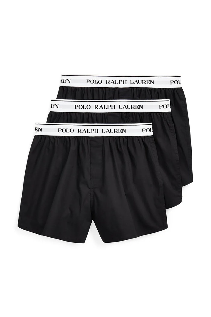Polo Ralph Lauren bokserki (3-pack) 714866472001 tkanina czarny 714866472001