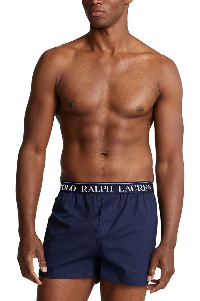 Boxerky Polo Ralph Lauren 714866472002 modrá SS26