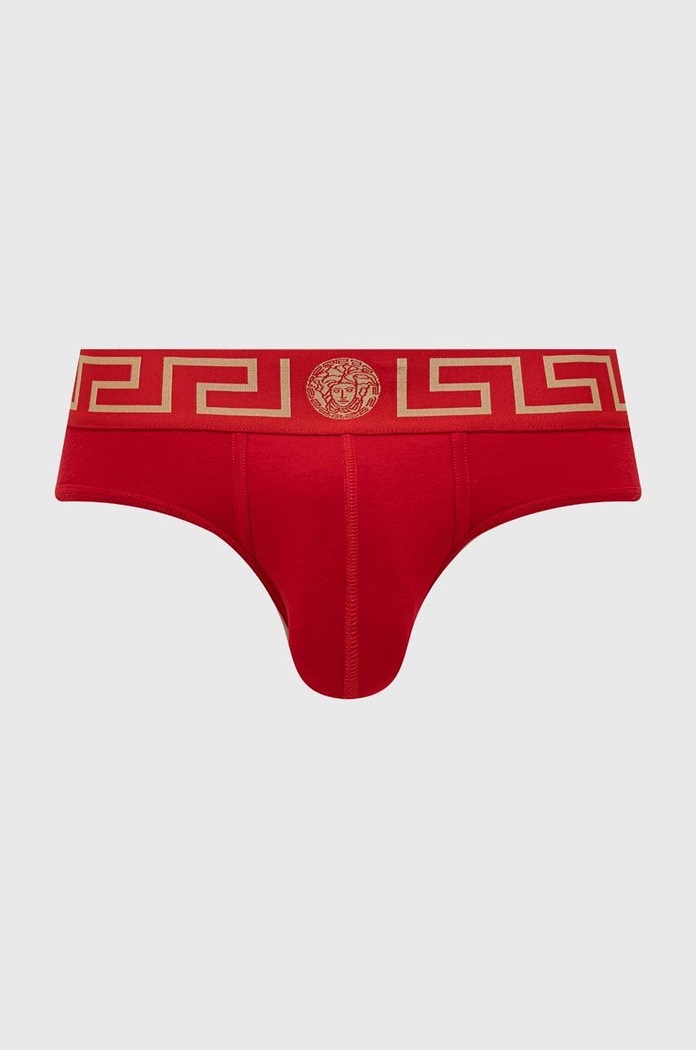 Versace slipy dzianina czerwony AU10027