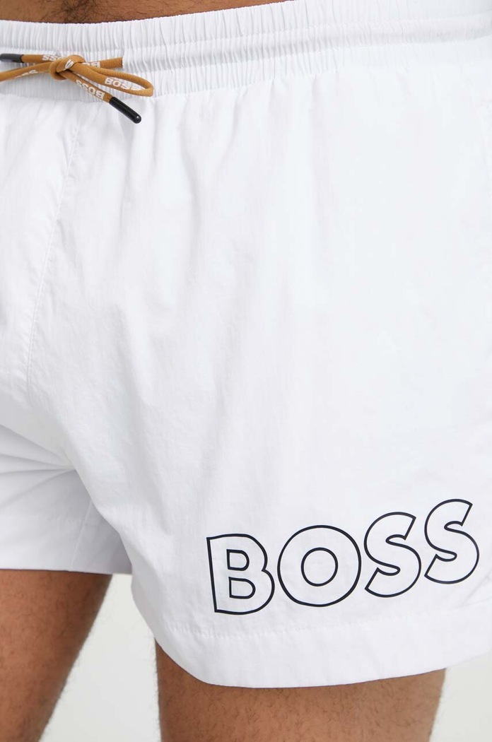 BOSS fürdőnadrág férfi Mooneye fehér 50469280