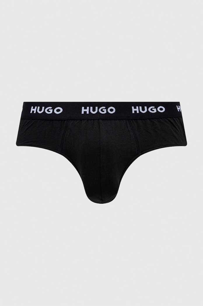 Сліпи HUGO (3-pack) HIPBRIEF TRIPLETPACK 50469763 чорний AA00
