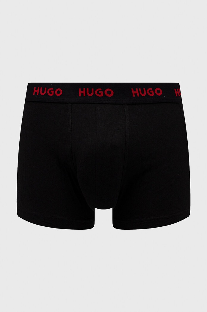 Odzież HUGO bokserki 3-pack 50469766 czarny