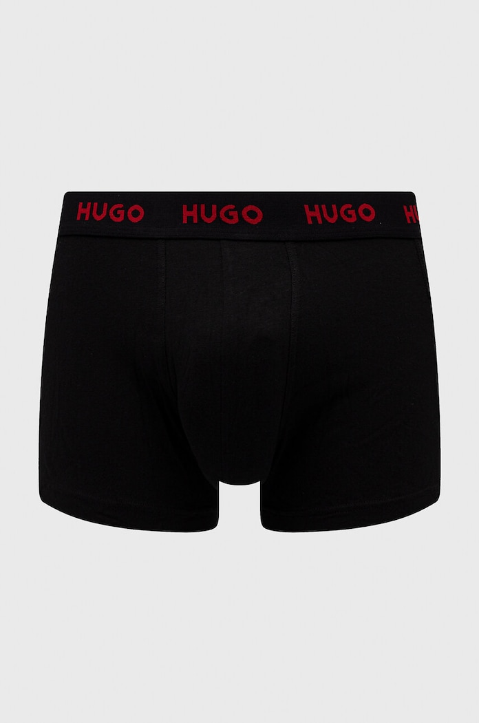 Odzież HUGO bokserki 3-pack 50469766 czarny