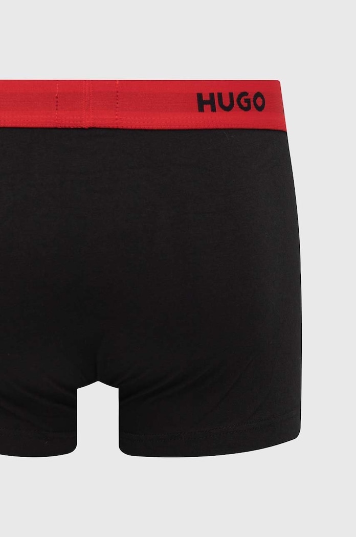 Боксери HUGO 3-pack TRUNK TRIPLET PACK 50469786 чорний AA00