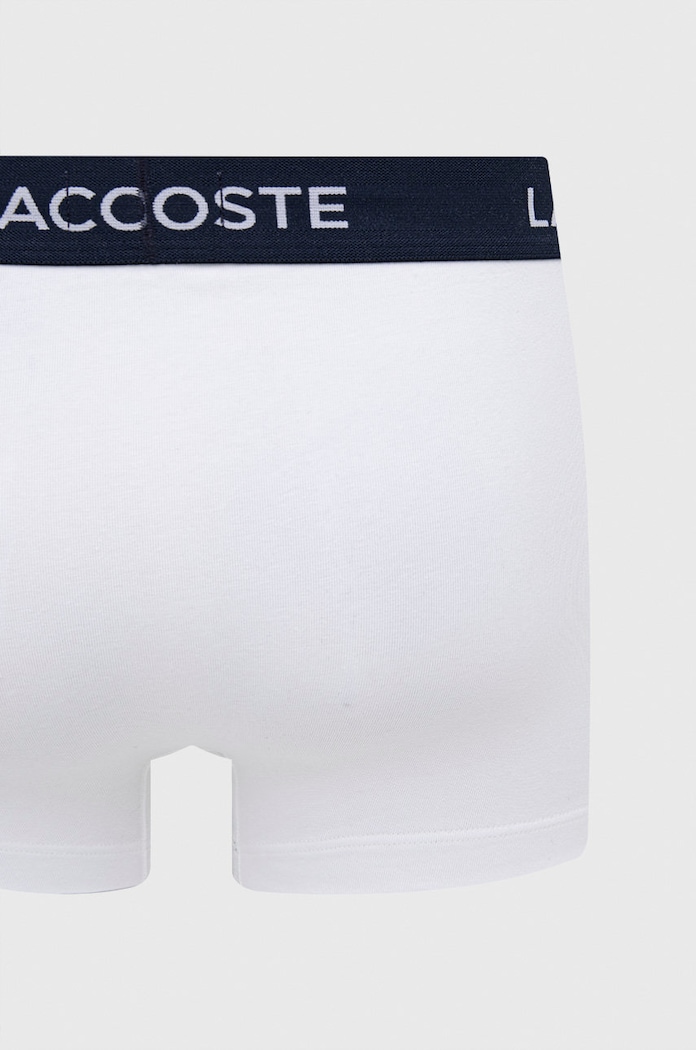 Îmbrăcăminte Lacoste boxeri (5-pack) 5H5203 alb