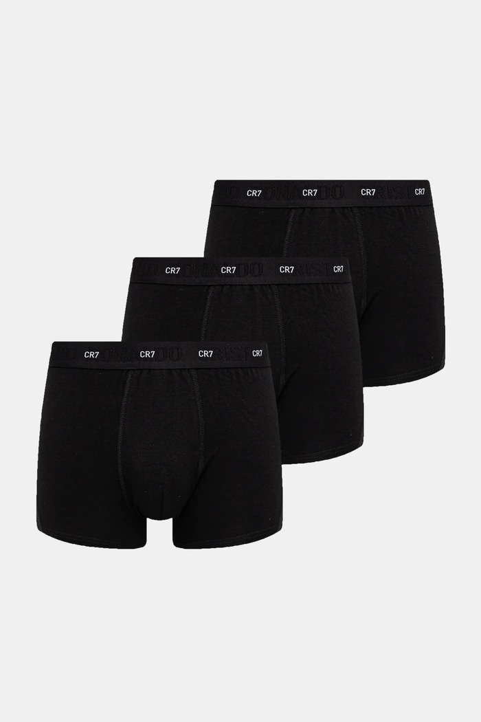 CR7 Cristiano Ronaldo bokserki (3-pack) dzianina czarny 82130.49.404