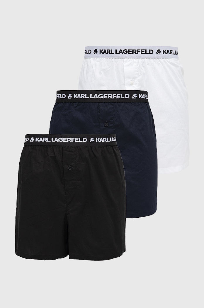 Karl Lagerfeld pamut boxeralsó szövet többszínű 221M2134