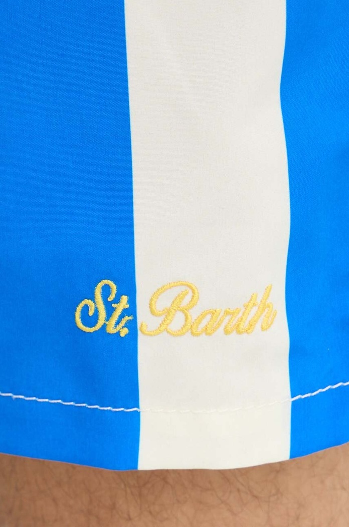 Szorty kąpielowe męskie GUSTAVIA MC2 Saint Barth GUS0001 niebieski