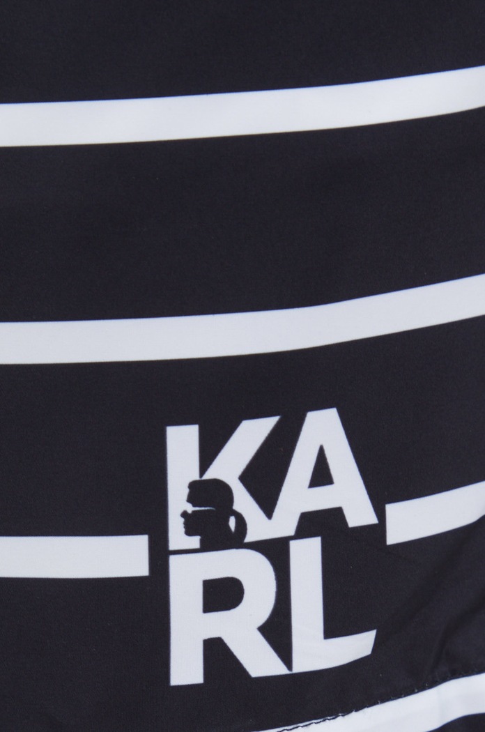 Karl Lagerfeld szorty kąpielowe KL22MBM04 czarny KL22MBM04