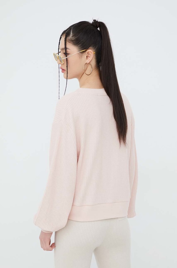 Odzież Vans bluza bawełniana VN0A5LKBYRR1 różowy