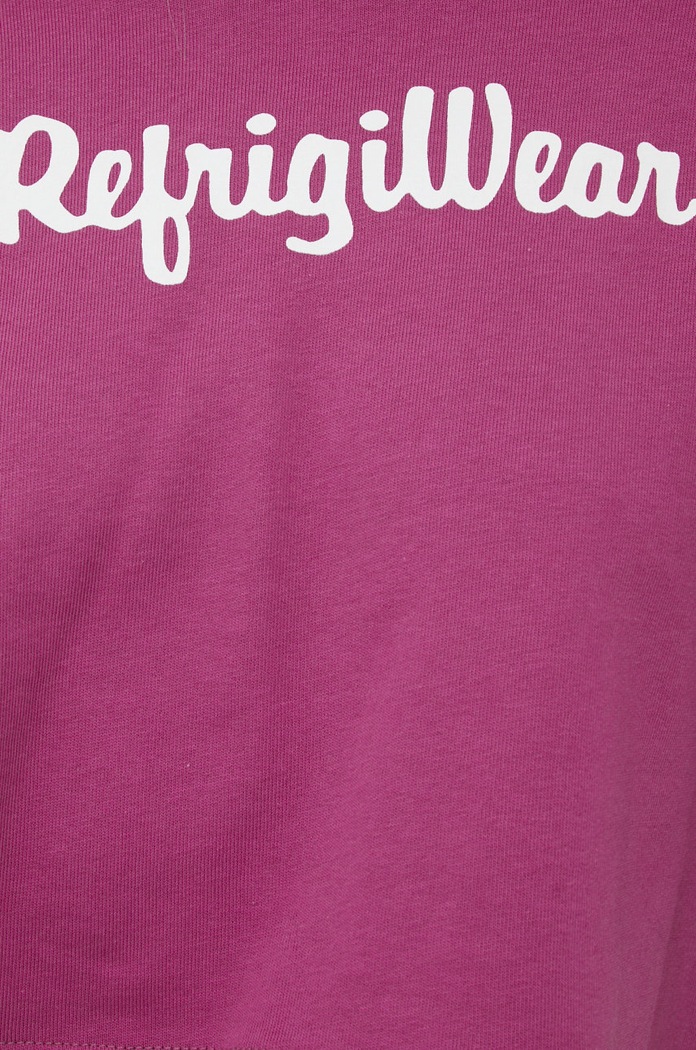Bavlněná mikina RefrigiWear R05200.FH9122 růžová