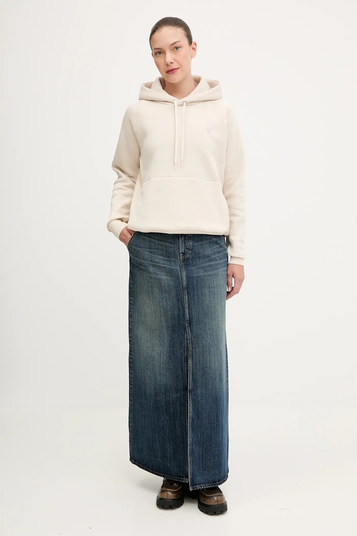 G-Star Raw bluză Premium core 2.0 D21255.C235 bej AW25
