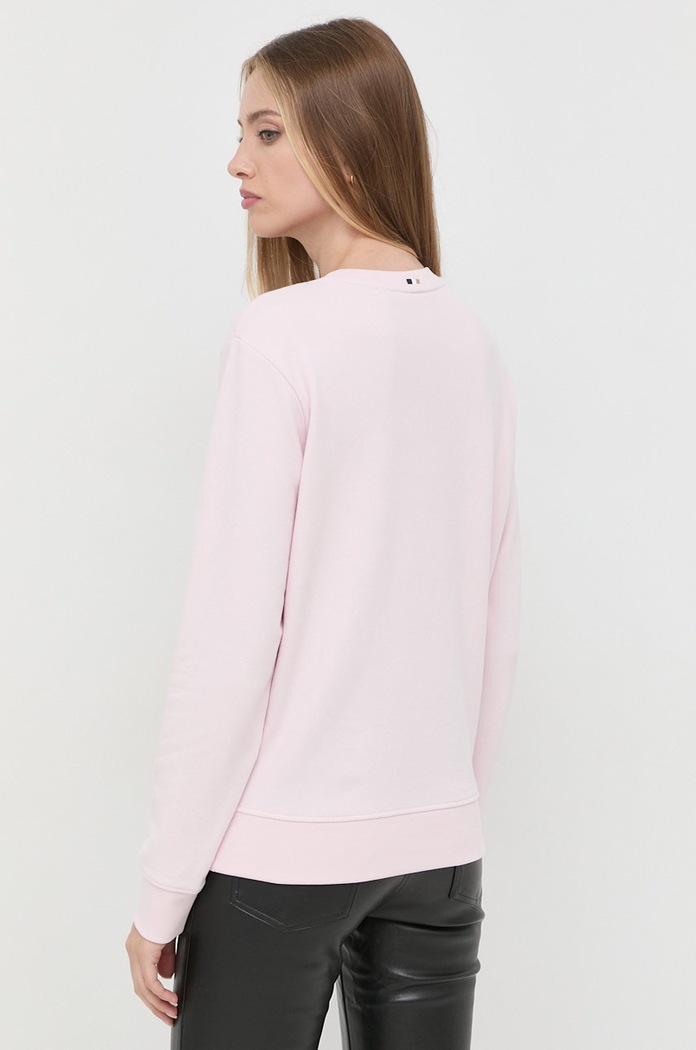 Odzież BOSS bluza bawełniana 50468357 50468357 różowy