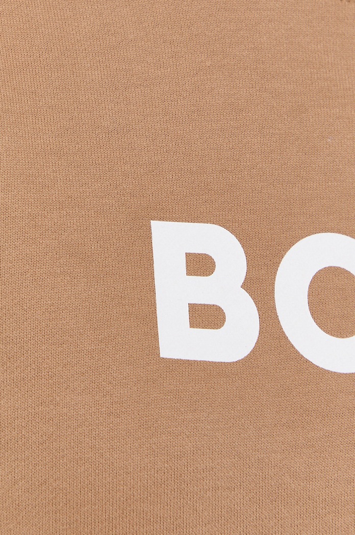 Hanorac de bumbac BOSS bej 50468357