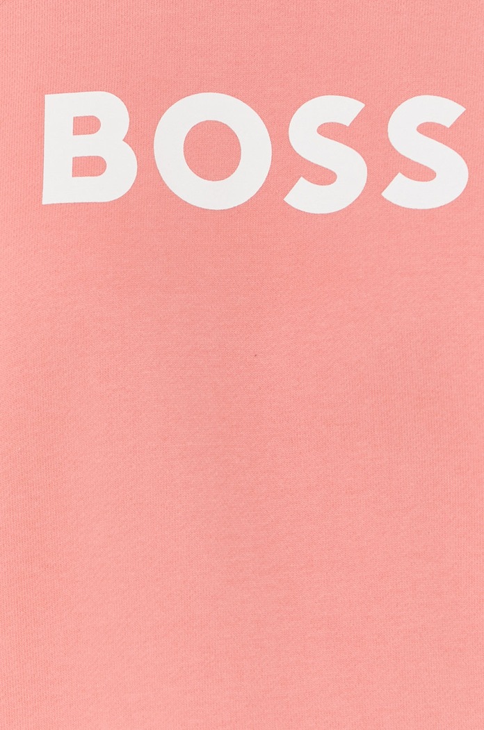 Bavlněná mikina BOSS 50468367 oranžová