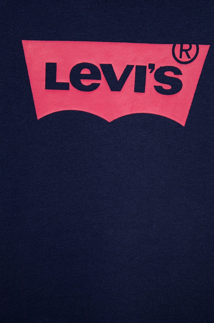 Djevojčice Dječja dukserica Levi's 3E6660.G.NOS mornarsko plava