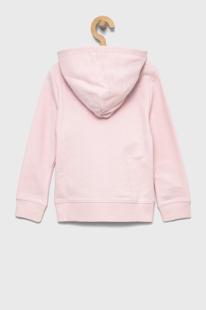 Detská mikina Calvin Klein Jeans IU0IU00266.PPYY ružová SS22