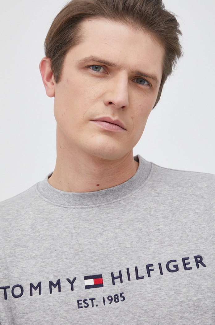 Tommy Hilfiger Bluza szary MW0MW11596.PPYY