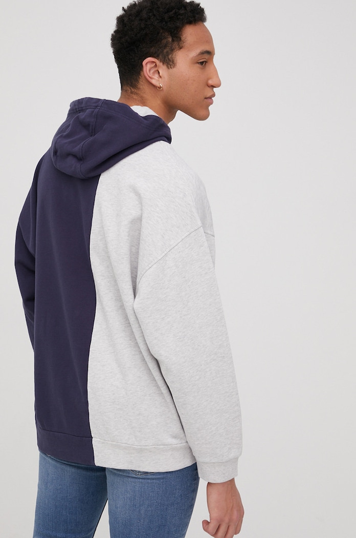 Oblečení Bavlněná mikina Tommy Jeans DM0DM12935.PPYY námořnická modř