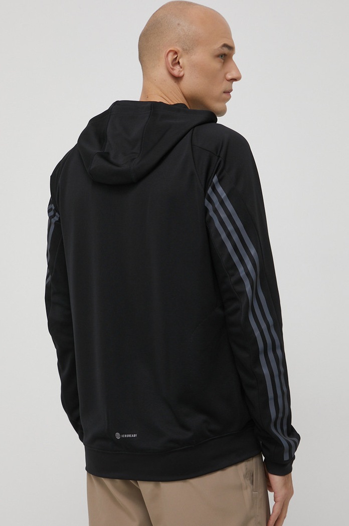 Oblečení Joggingová mikina adidas Performance Run Icon HE2472 HE2472 černá