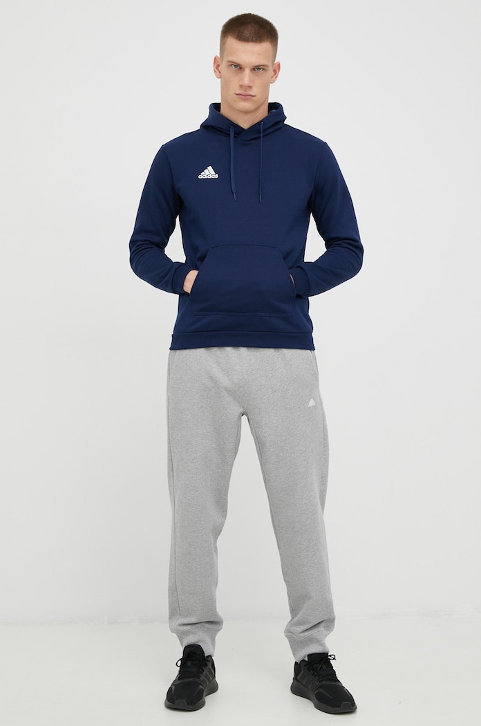 Tepláková mikina adidas Performance Entrada 22 H57513 tmavomodrá SS22