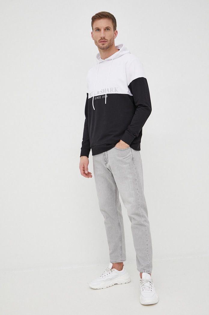 Paul&Shark bluza 22411912 biały SS22