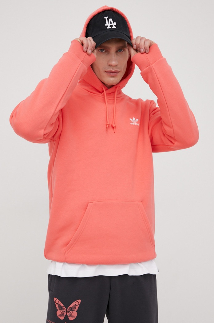 Mikina adidas Originals Adicolor HE9414 s kapucňou ružová HE9414