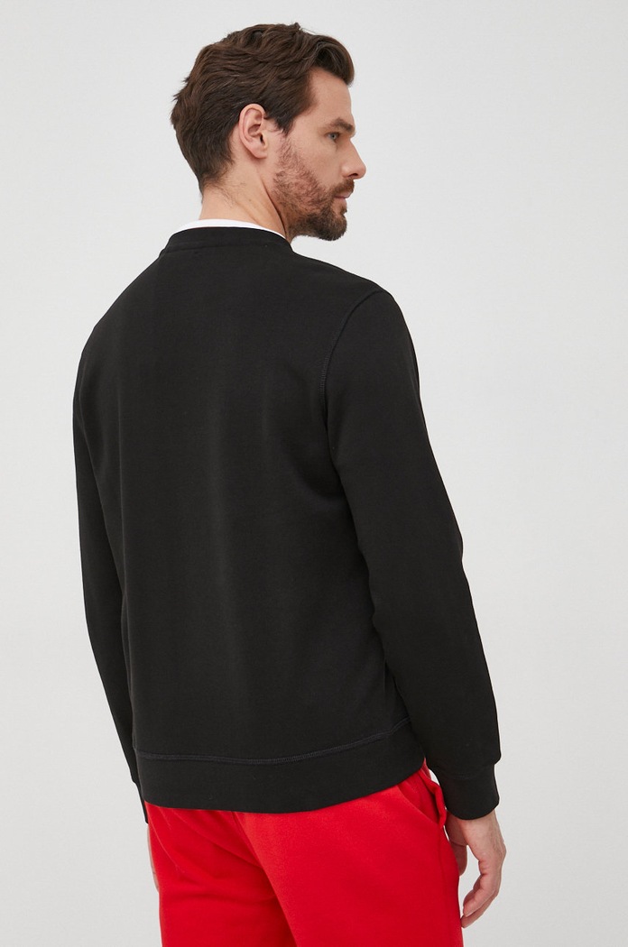 Odzież BOSS Orange BOSS bluza bawełniana BOSS ORANGE 50468443 czarny