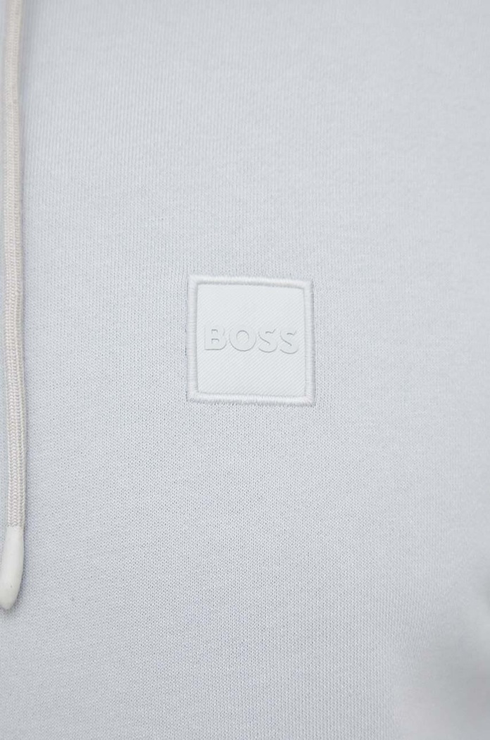 BOSS hanorac de bumbac CASUAL 50468445 gri