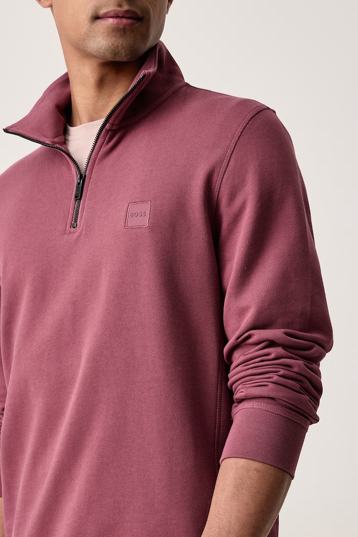 Bluza męska bawełniana Zetrust BOSS Orange 50468926 różowy