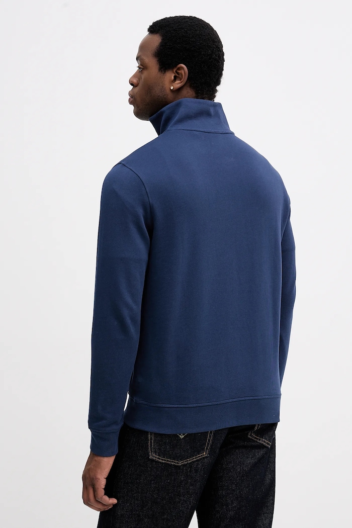 Ρούχα Βαμβακερή μπλούζα BOSS BOSS CASUAL San Jared-C 50468926 μπλε
