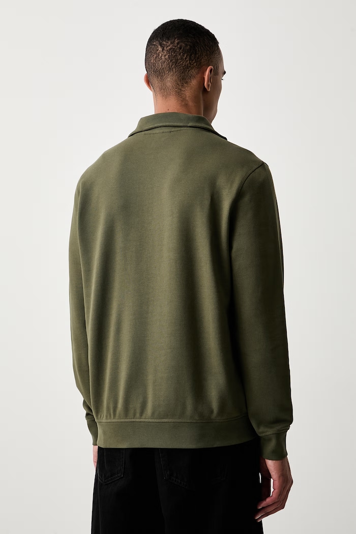 Odzież BOSS Orange bluza męska bawełniana Zetrust 50468926 zielony