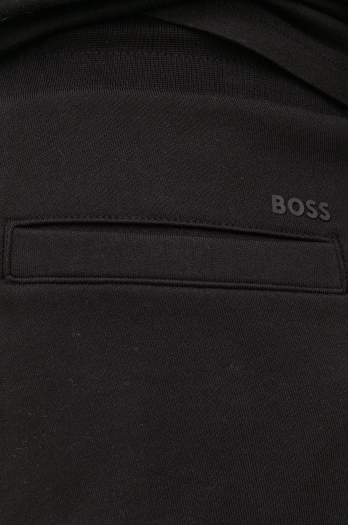 BOSS spodnie bawełniane 50471958 czarny 50471958