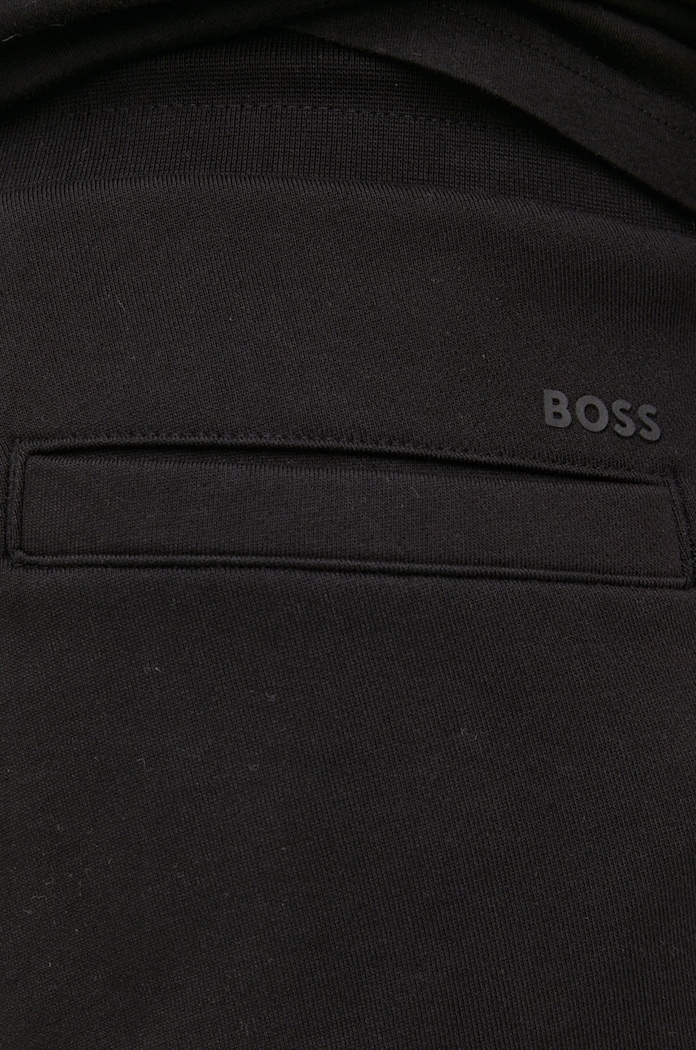 BOSS spodnie bawełniane 50471958 czarny 50471958