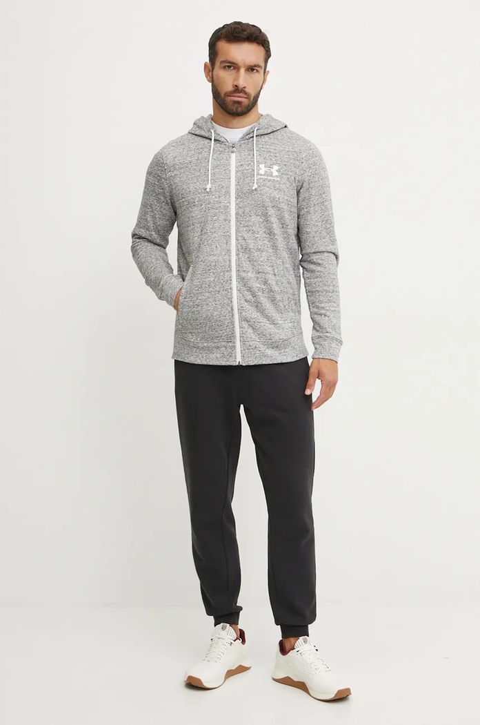 Pulover Under Armour 1370409 siva AW25