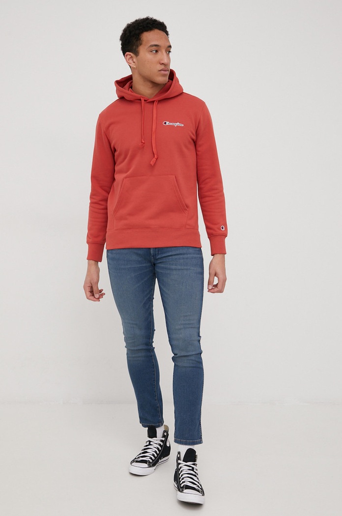 Mikina Champion 217064 217064 červená SS22