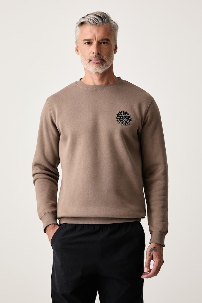 Rip Curl Bluza męska z bawełną brązowy CFEHN9