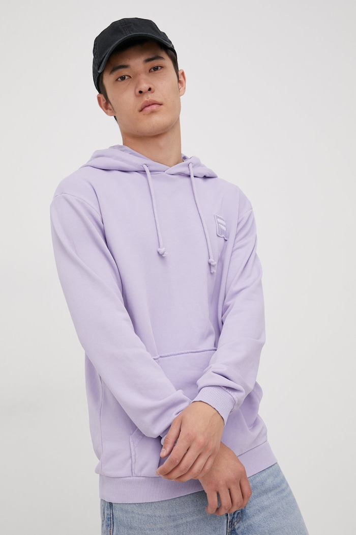 Дрехи Суичър Fila FAU0002 виолетов