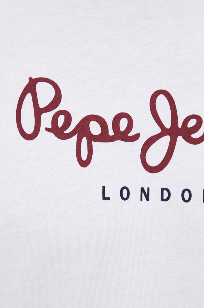Bavlnené tričko s dlhým rukávom Pepe Jeans Eggo Long PM508209.800