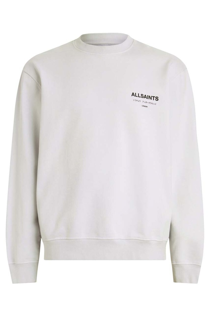 AllSaints longsleeve bawełniany MG049W biały