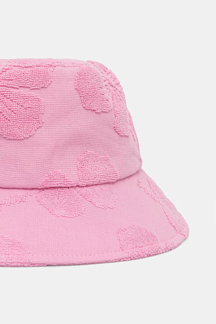 Akcesoria Rip Curl Kapelusz bucket damski bawełniany GHAIZ1 różowy