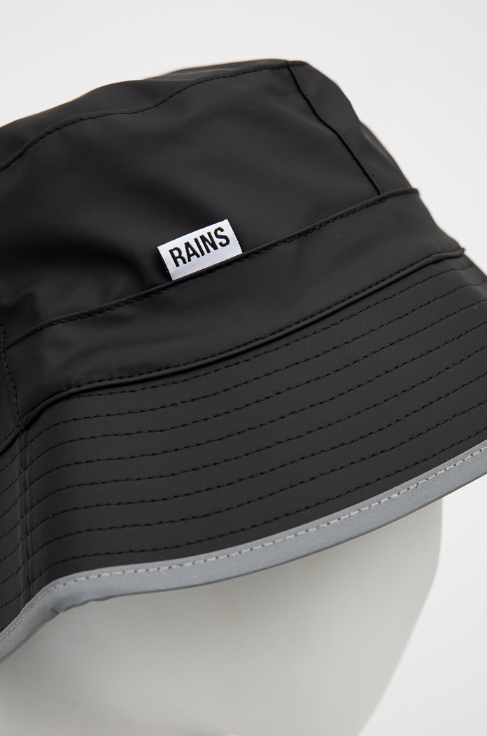 Καπέλο Rains 14070 Bucket Hat Reflective 14070.70 μαύρο SS22
