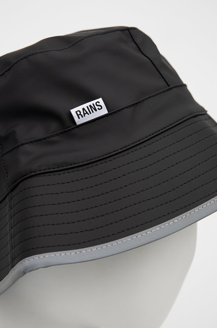 Καπέλο Rains 14070 Bucket Hat Reflective 14070.70 μαύρο SS22