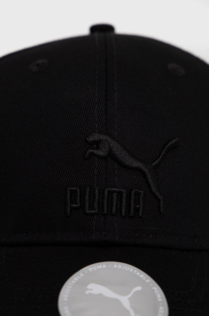 Bavlnená čiapka Puma 22554 Archive Logo BB Cap 022554 čierna AW24