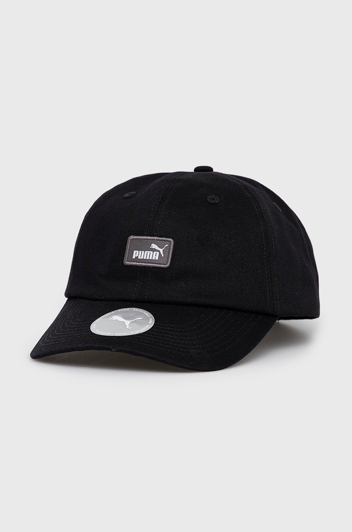 Бавовняна кепка Puma 2366901 аплікація чорний 02366901