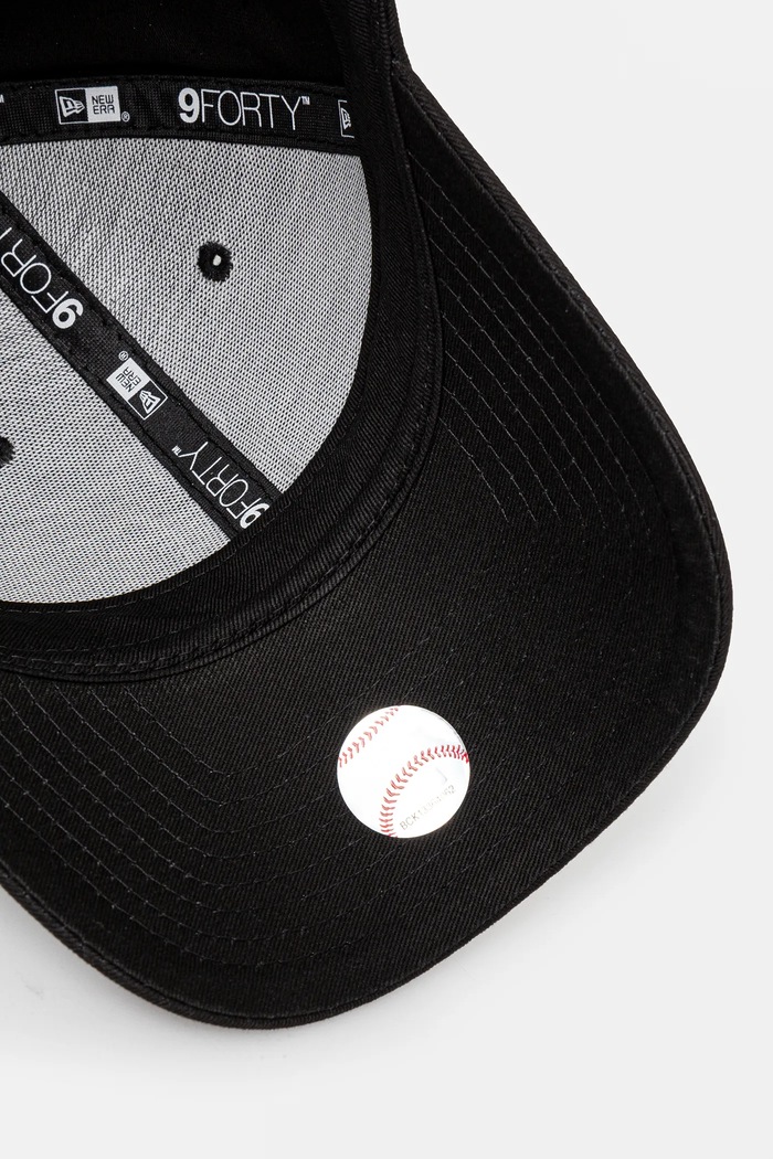 New Era βαμβακερό καπέλο LEAGUE ESSENTIAL 9TWENTY® μαύρο 80468932.BLACK