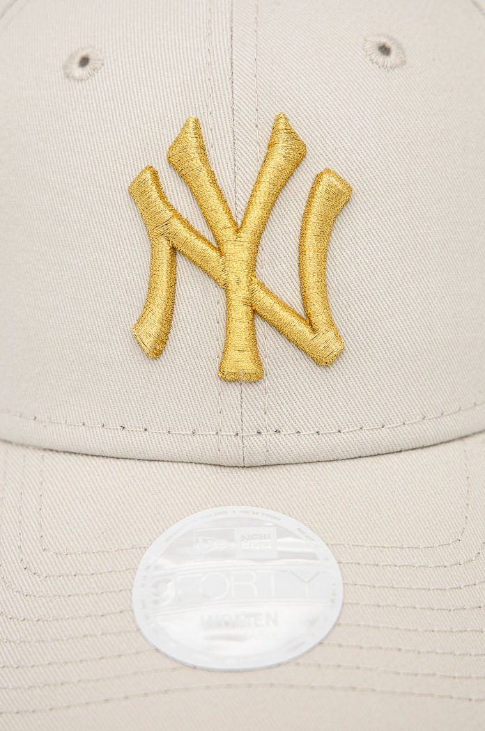 New Era bombažna kapa 60222491.LIGHTBEIGE bež SS22